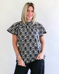 Ivy Jane - Block And Flutter Blouse