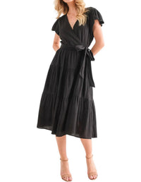 And The Why - Leap of Faith Midi Dress