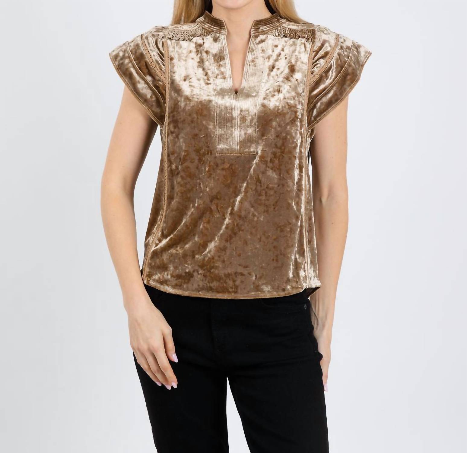 Melissa Nepton - Otto Velvet Top
