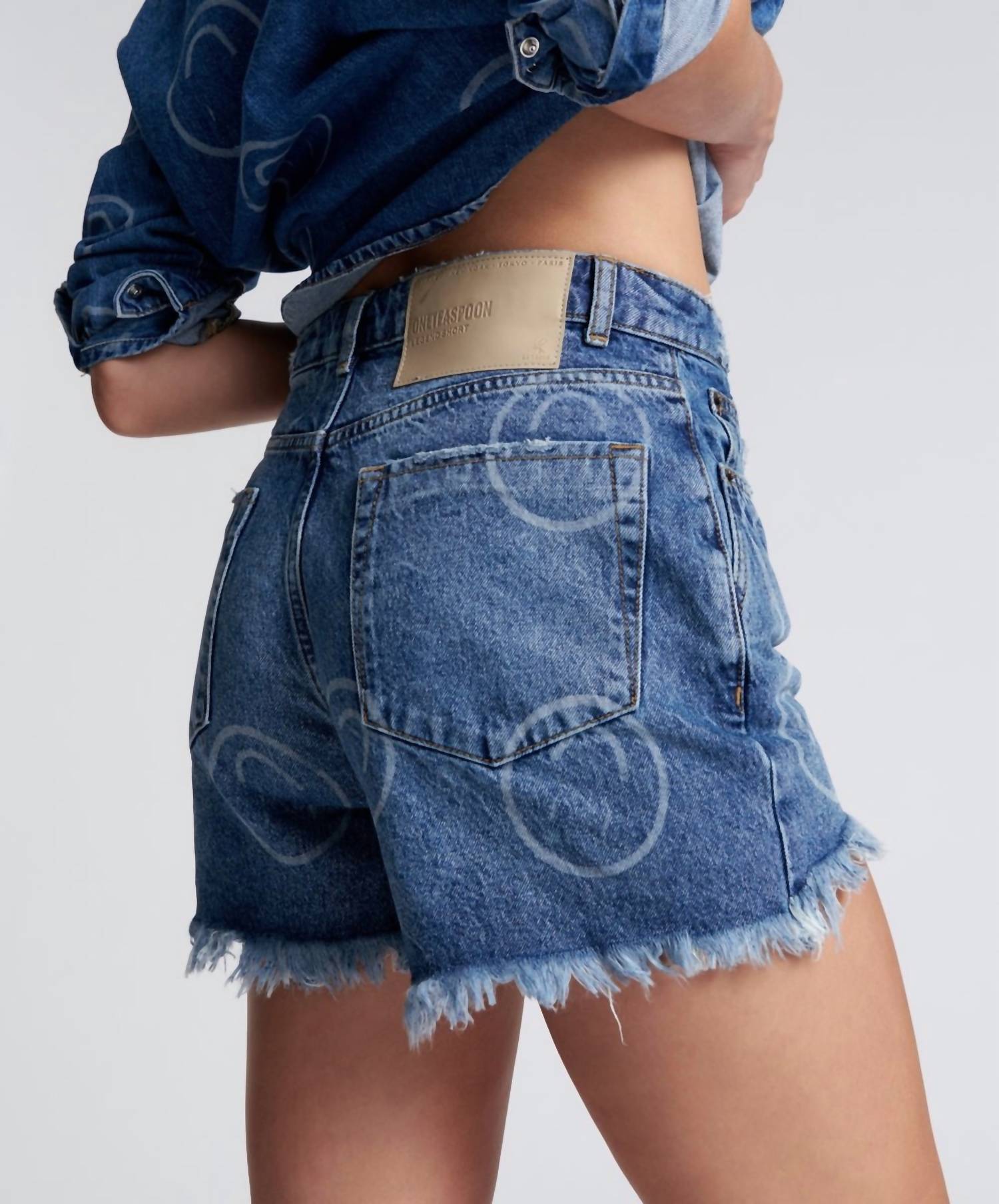 One Teaspoon - All Smiles Legend High Waist Shorts