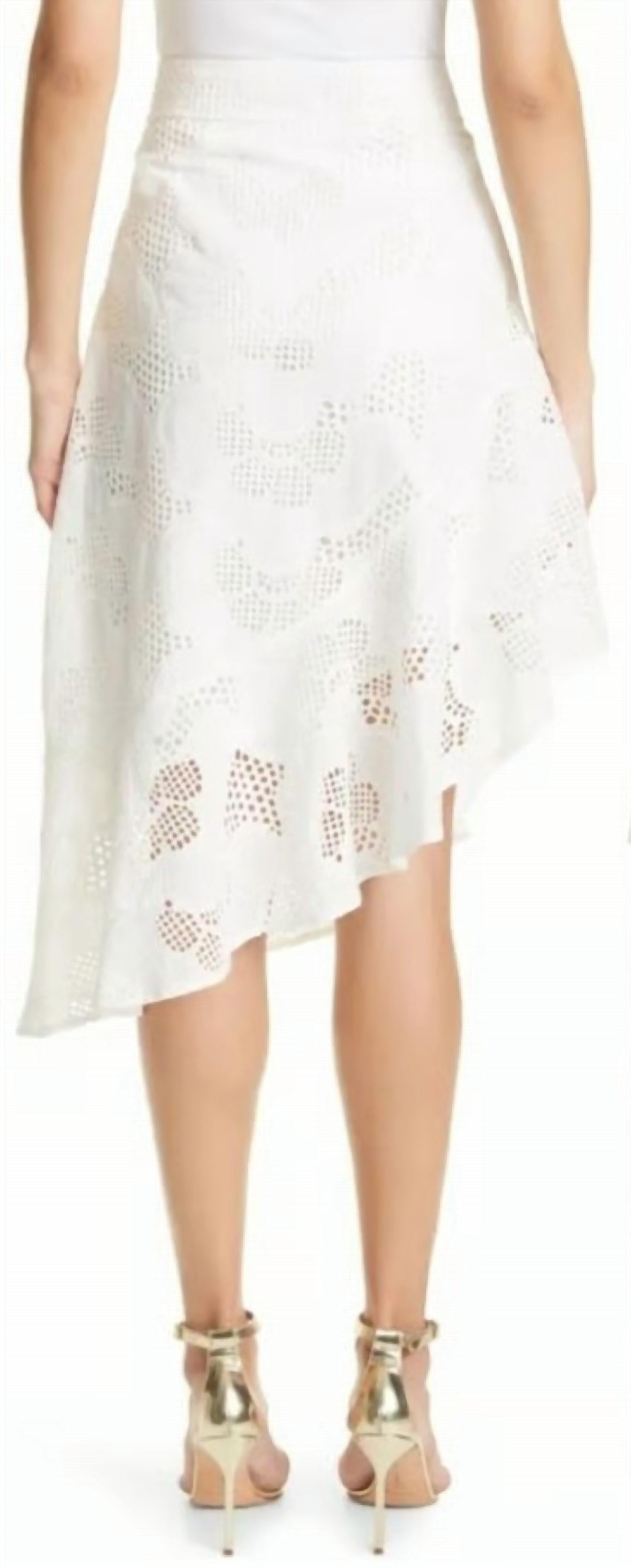 Milly - Mae Piers Eyelet Skirt