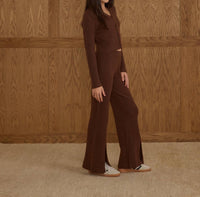 Rylee + Cru - Tween Ribbed Knit Pant