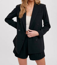 Bluivy - Classic Double Breasted Blazer
