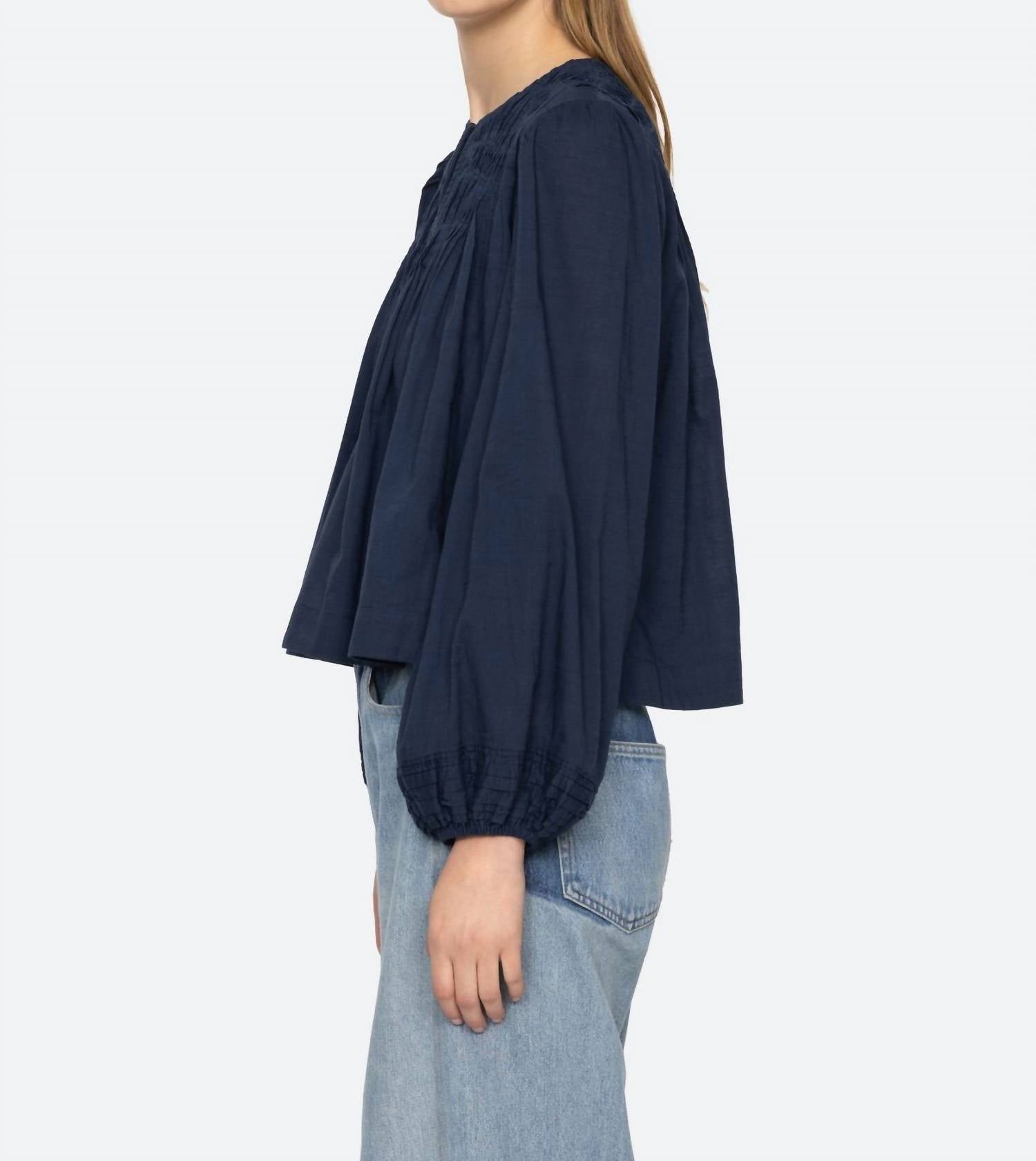 Sea - Myra Cotton Long Sleeve Top