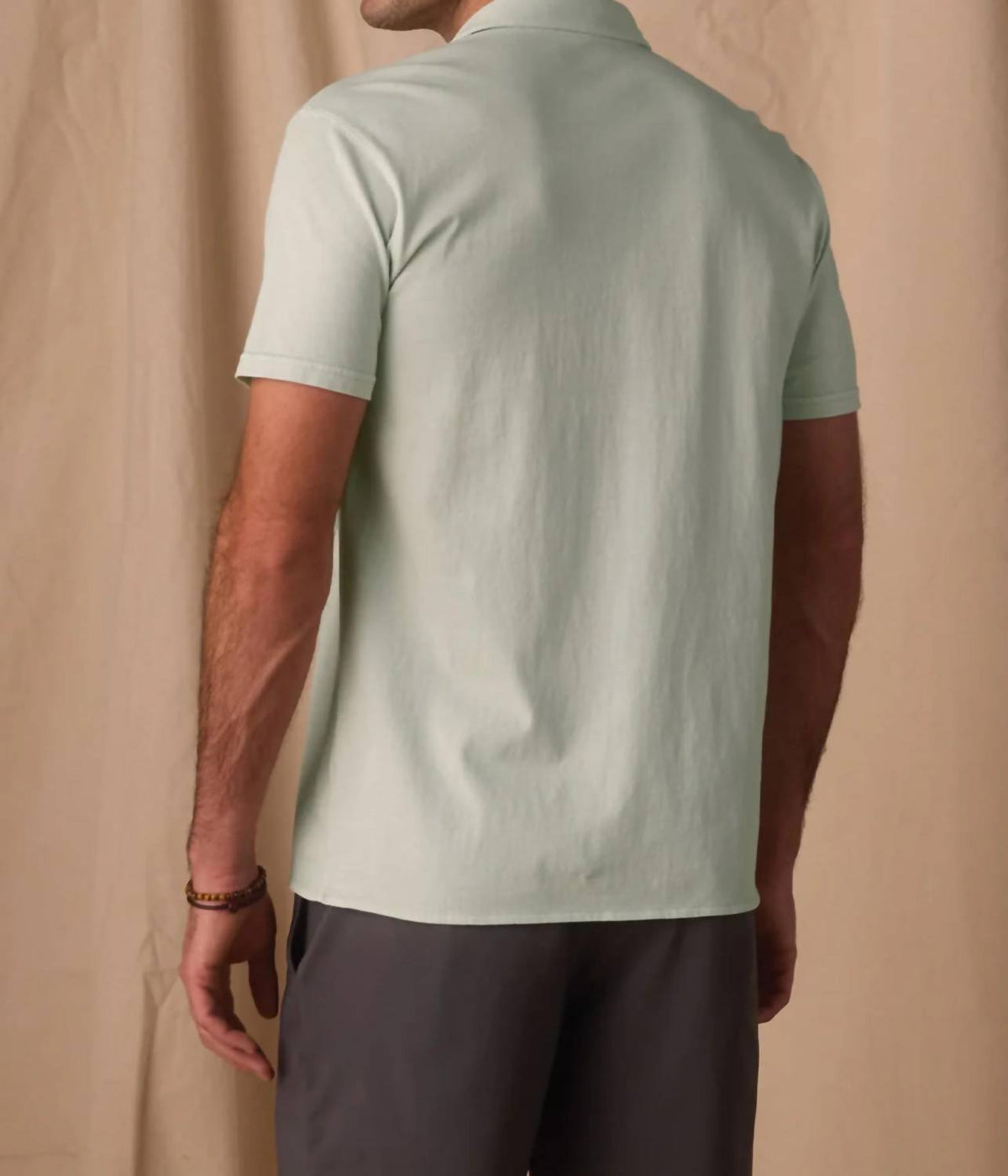 The Normal Brand - Jersey Short Sleeve Button Up Shirt