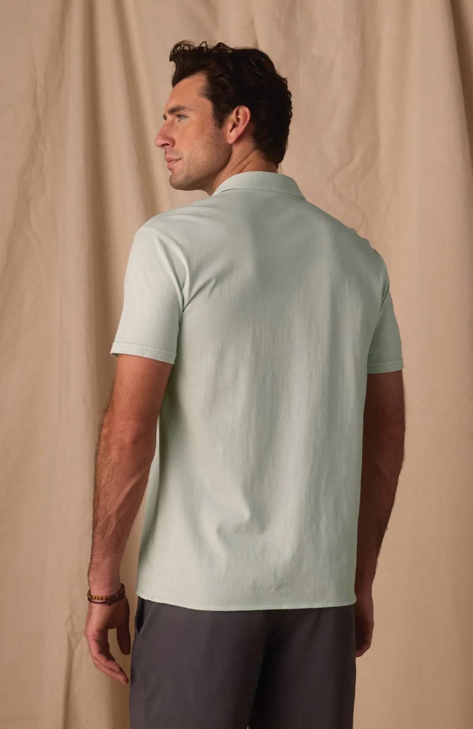 The Normal Brand - Jersey Short Sleeve Button Up Shirt