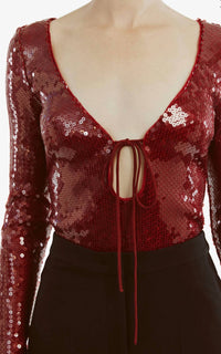 Bardot - Verona Sequin Bodysuit
