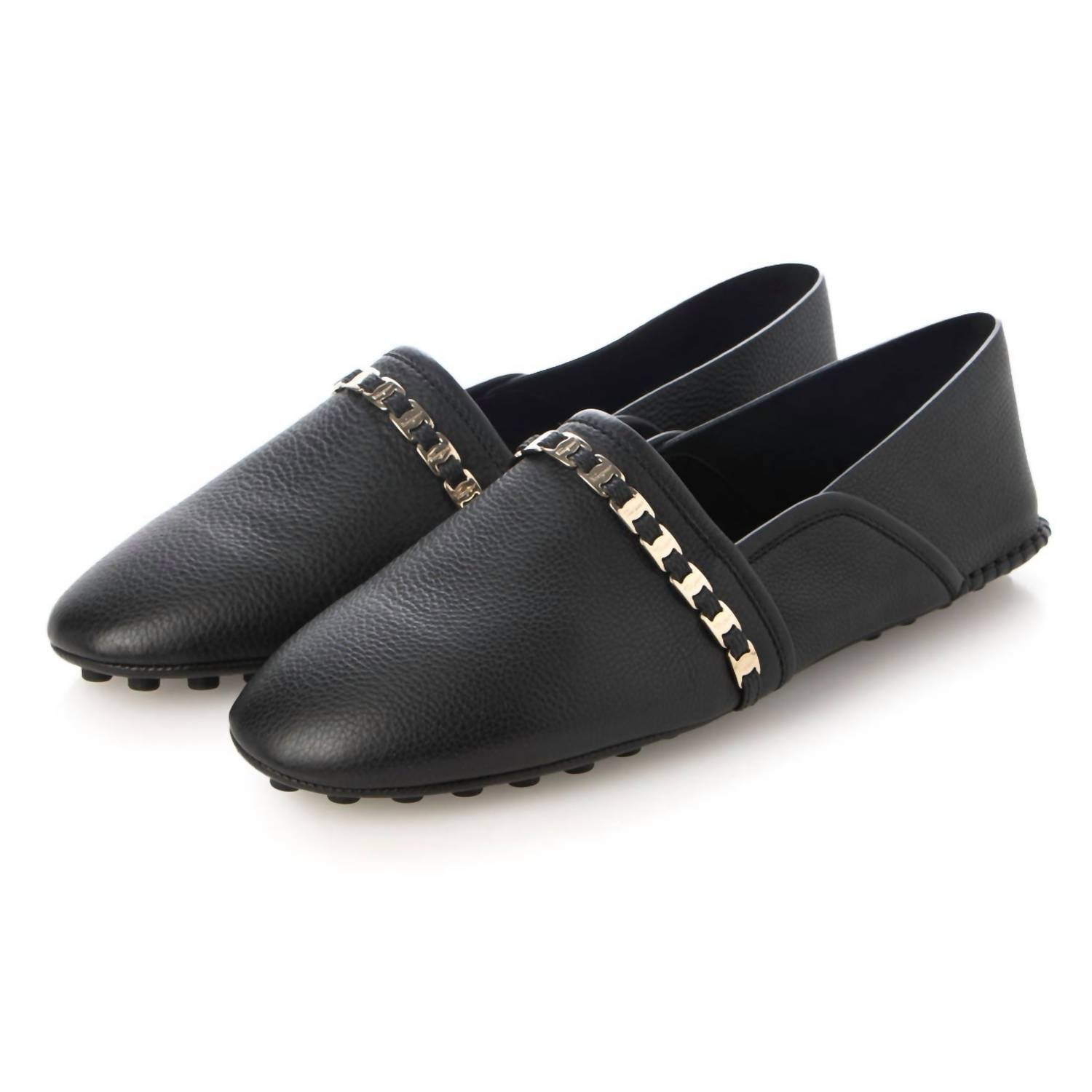 Salvatore Ferragamo - Women's Flat Leather Loafers