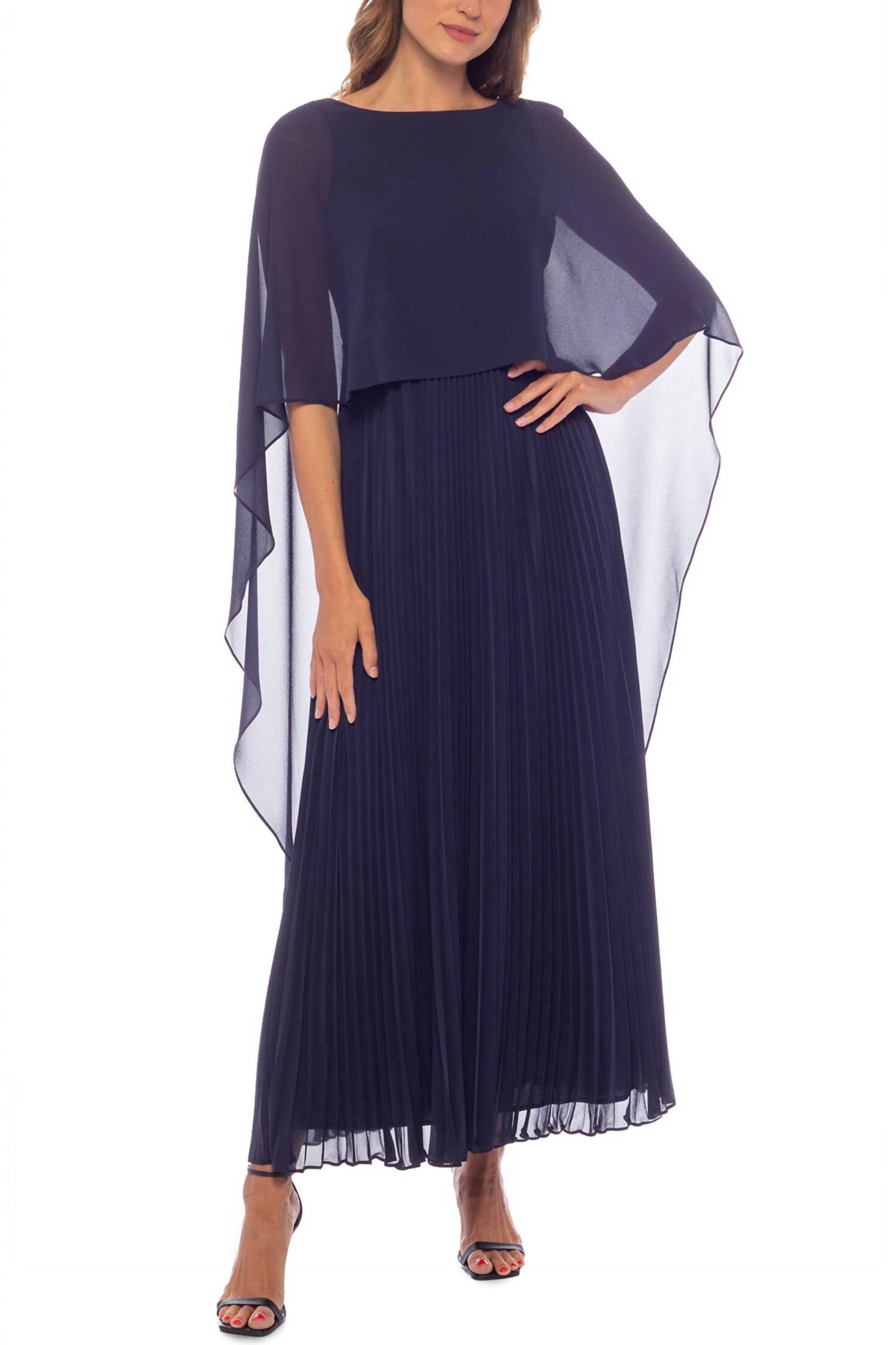 Oleg Cassini - Women's Bateau Maxi Dress