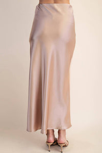 Glam - Satin Midi Skirt