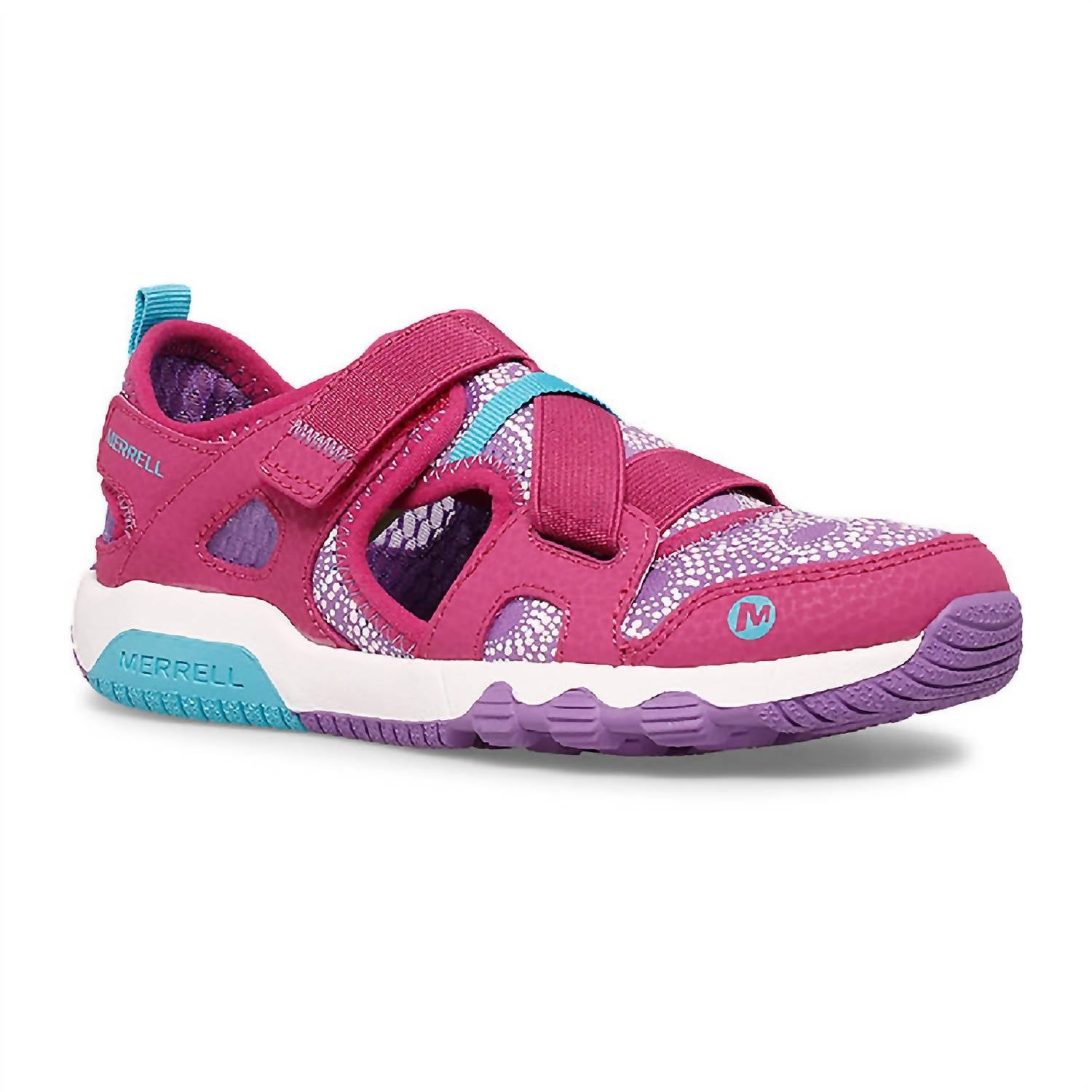 MERRELL Toddlers' Hydro Free Cross Strap Shoes in fuchsia - kids' sneaker