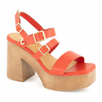 Andrea - Women's Ankle-strap Heeled Sandals