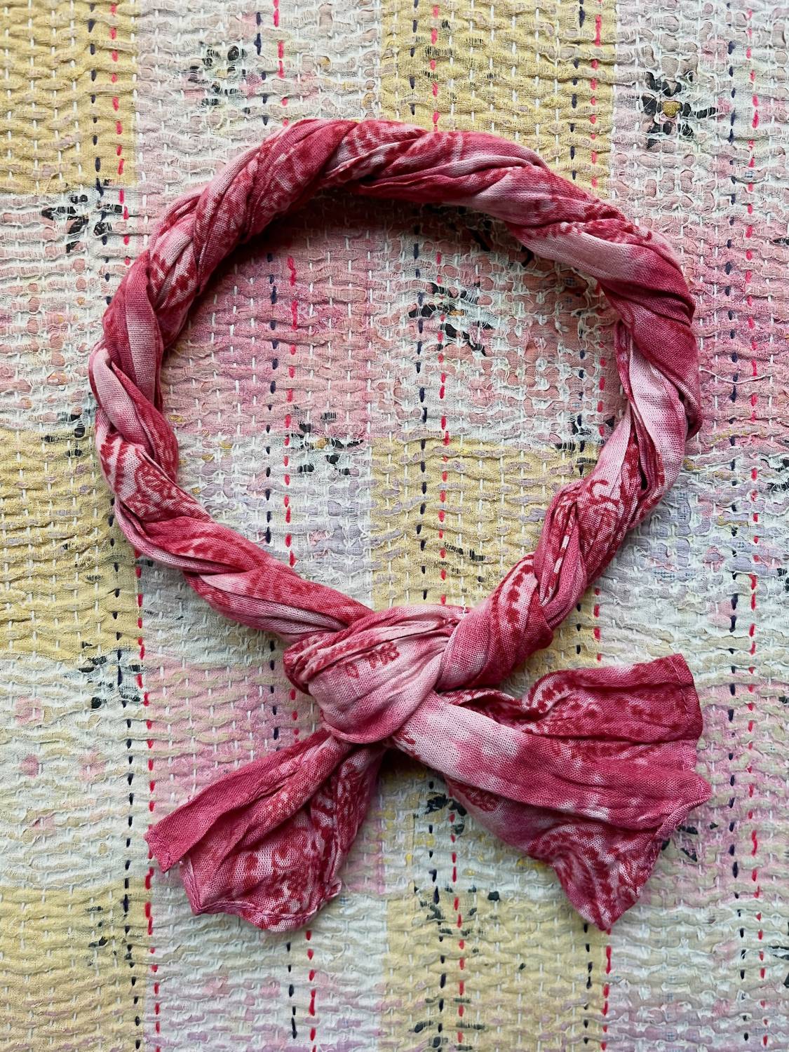 Maison Hotel Luna Scarf in pink city - women's scarf