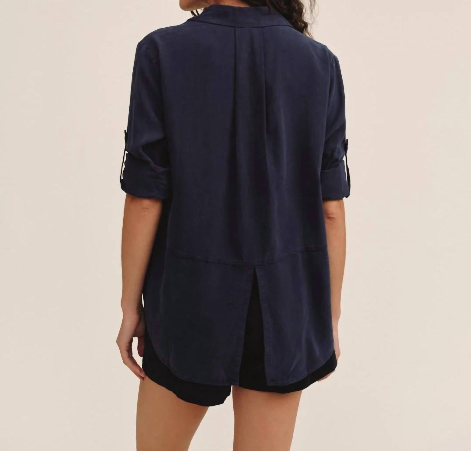 Bella Dahl - Split Back Button Down Shirt