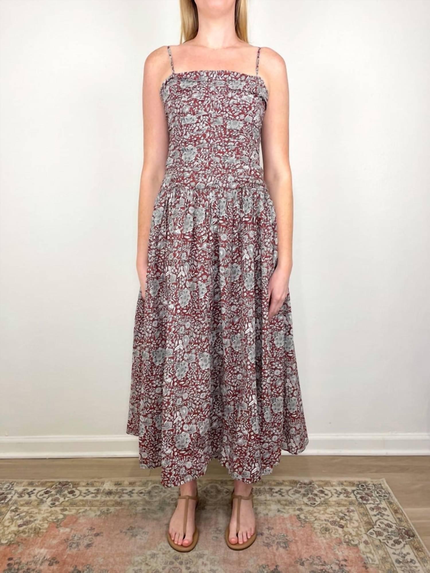 Apiece Apart - Jana Ruched Bodice Maxi Dress