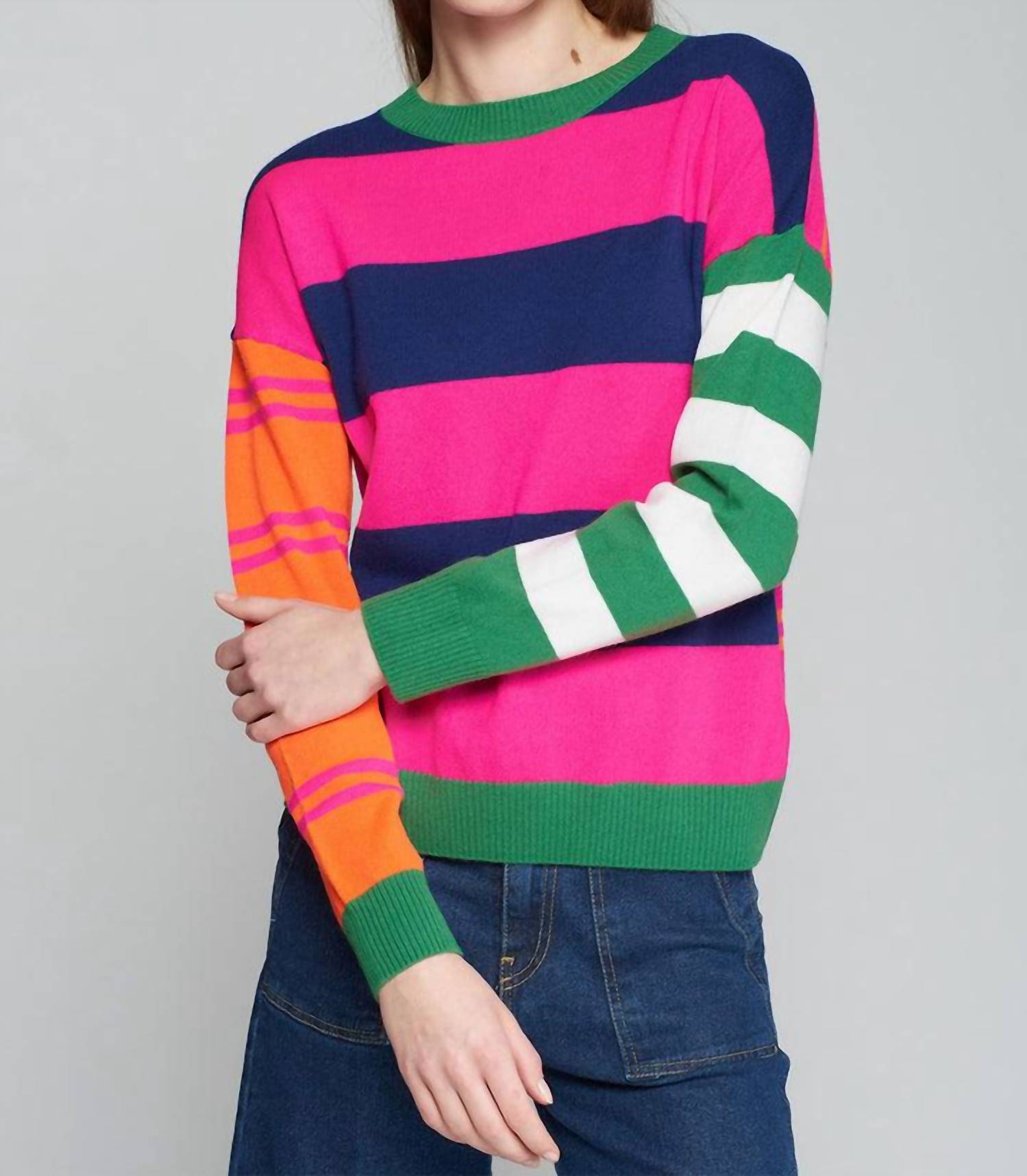 Vilagallo - Knit Stripe Sweater
