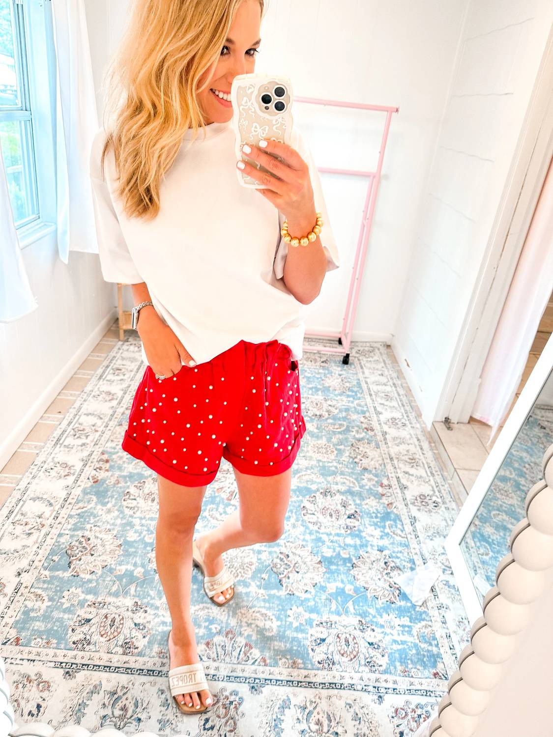 Fantastic Fawn - Twill Shorts With Trim