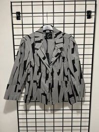 porto Women's Carver Blazer in stone - women's jacket