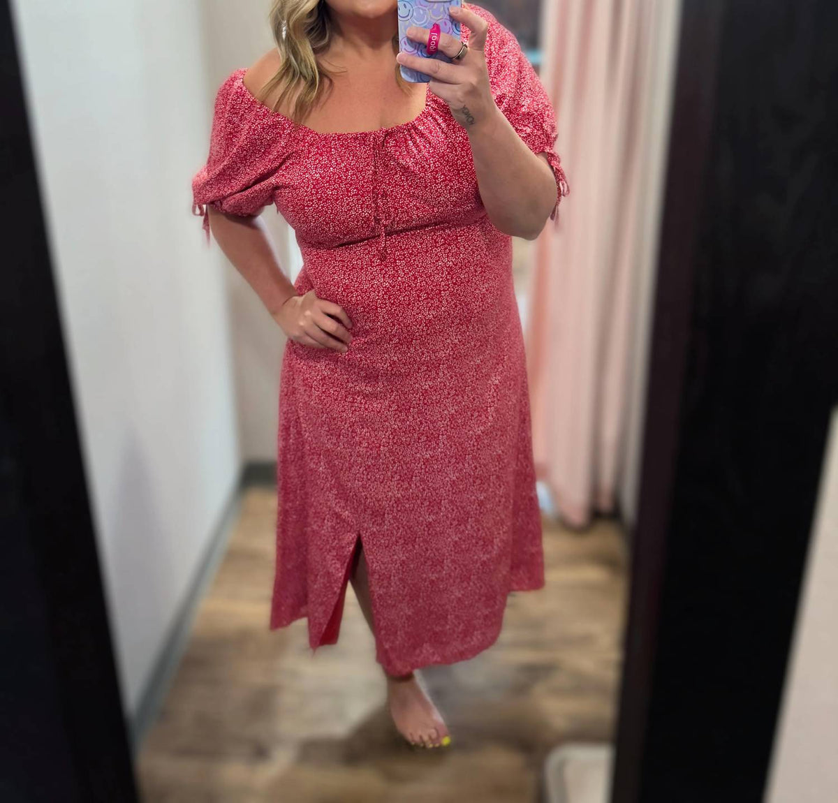 Mikarose - Women's Boho Midi Dress