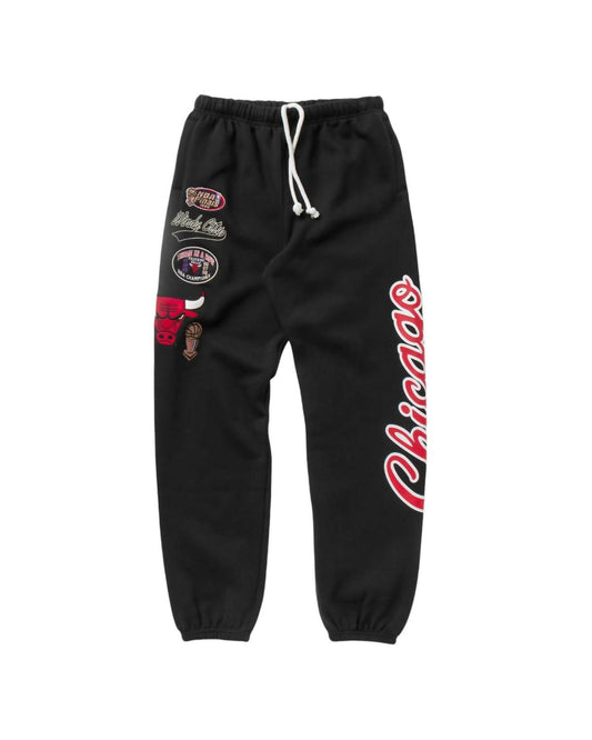 Mitchell & Ness - MEN'S NBA CHICAGO BULLS CHAMP CITY FLEECE JOGGER