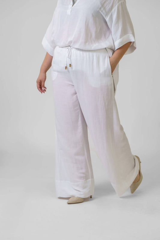 Mat Fashion - Linen Viscose Trouser - Plus
