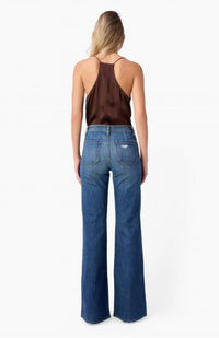 Cami NYC Racer Charmeuse Cami in sable - women's shirt - detail view
