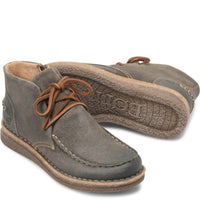Born Women's Analia Moc-toe Ankle Boot in dark gray - women's shoe - alternate view