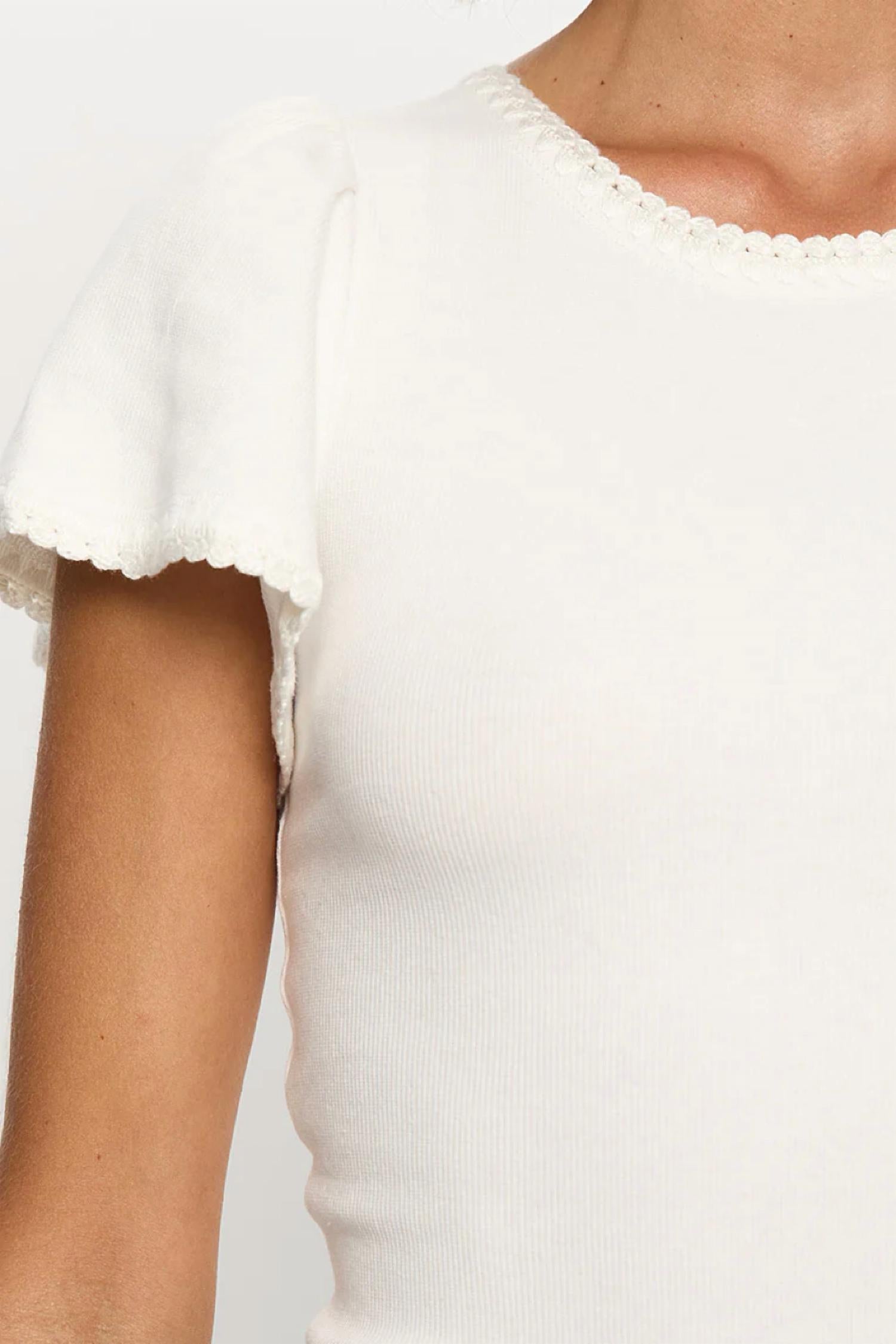 Kivari - Tallulah Crochet Edge Tee