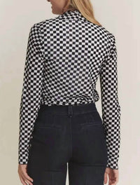 Jade By Jane - Lillian Checkered Top