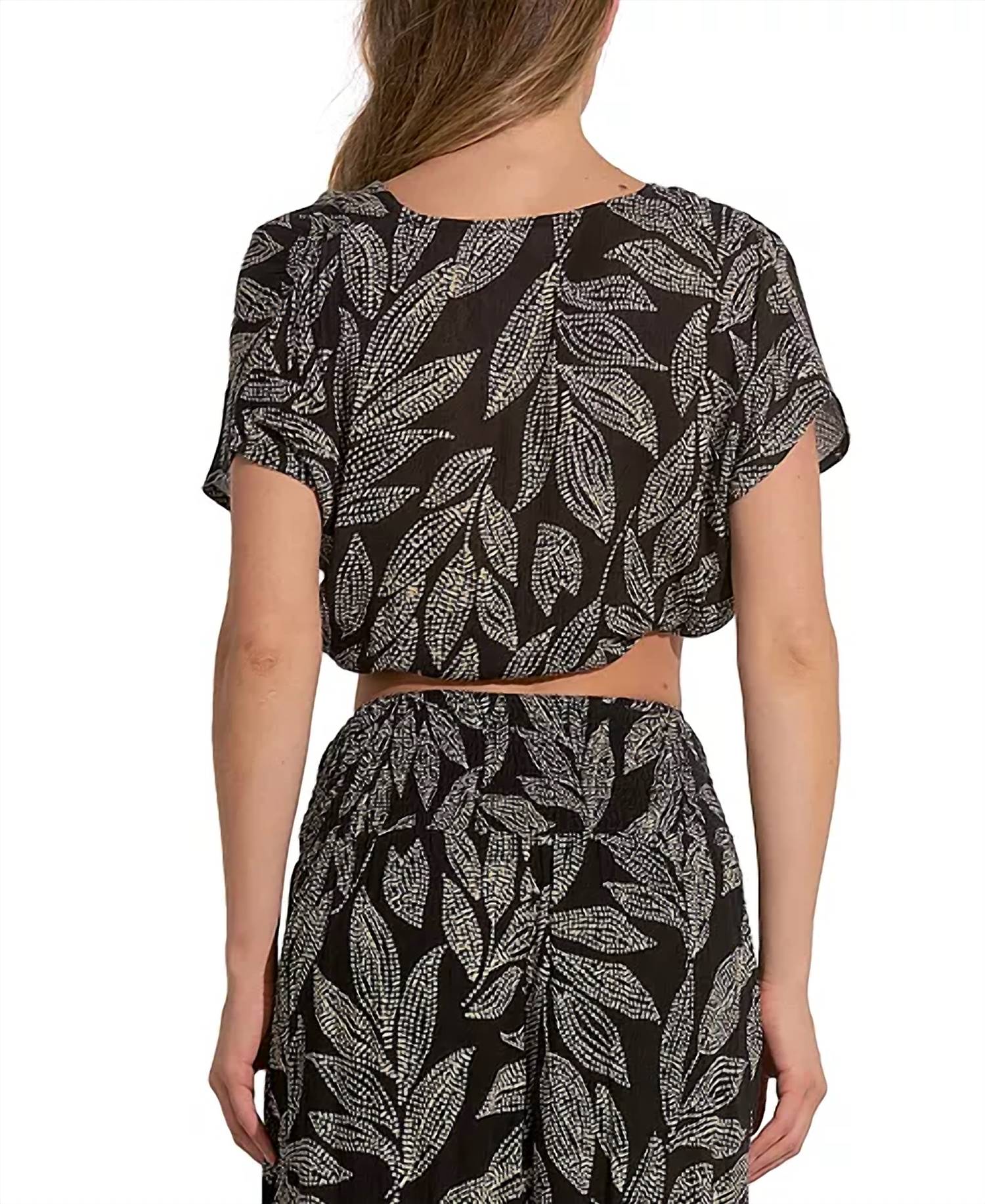 Elan - Cartagena Print Top