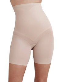 TC Fine Intimates Adjust Perfect Hi Waist Thigh Slimmer Shapewear in nude - women's intimate