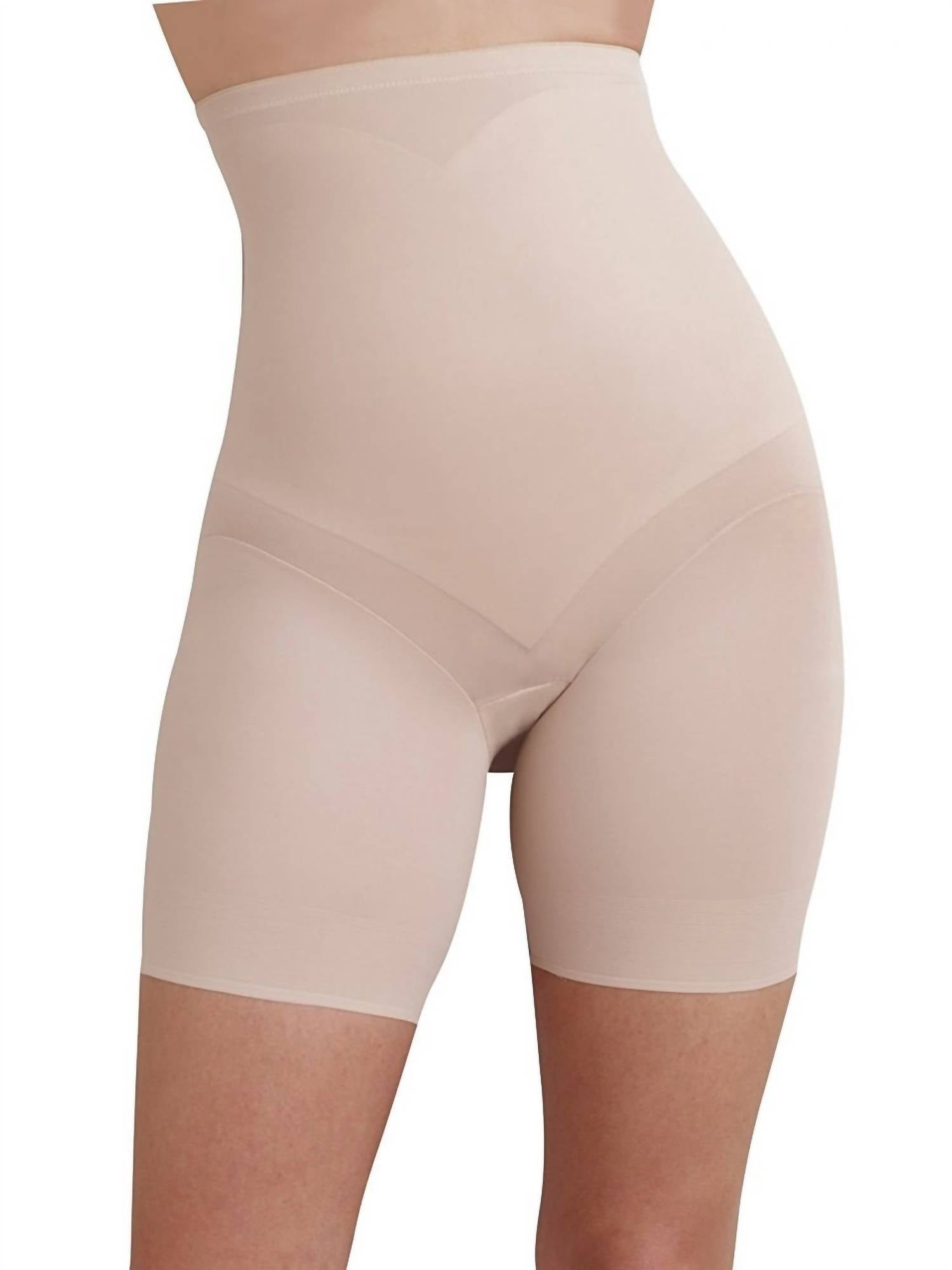 TC Fine Intimates Adjust Perfect Hi Waist Thigh Slimmer Shapewear in nude - women's intimate