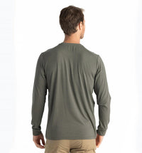 Free Fly - Long Sleeve Pocket Tee