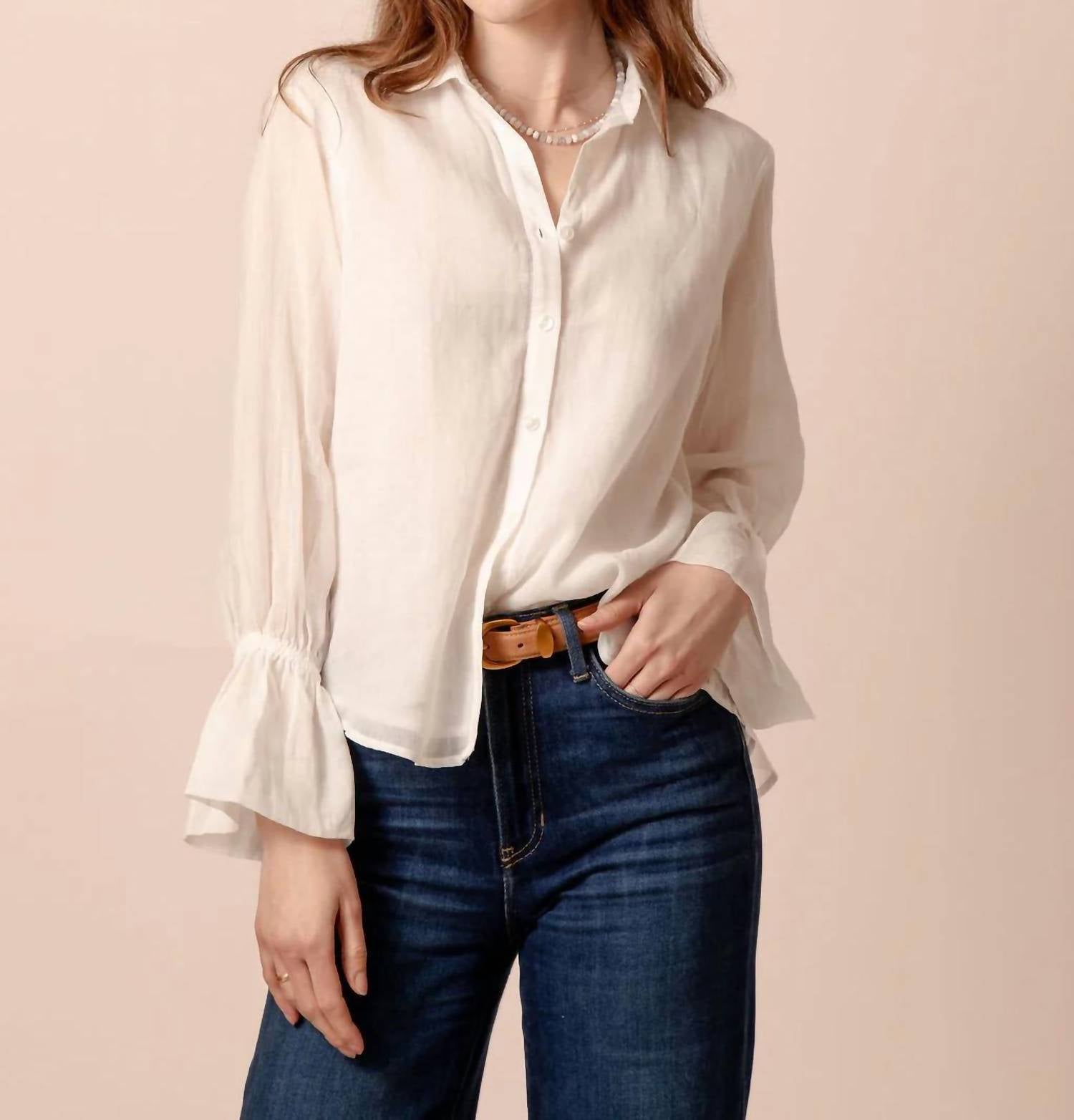 Elan - Bonnie Button Down Top