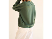 The Greii - sweater pullover with zipper on sleeve
