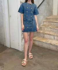 Ulla Johnson - Clara Denim Mini Skirt