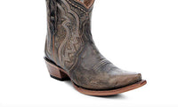 Corral - Women's 8" Embroidered Snip-toe Cowgirl Short Boot