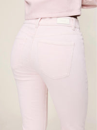 DL1961 - Women's Bridget Boot Cord Jeans in powder pink - women's jeans - view 5