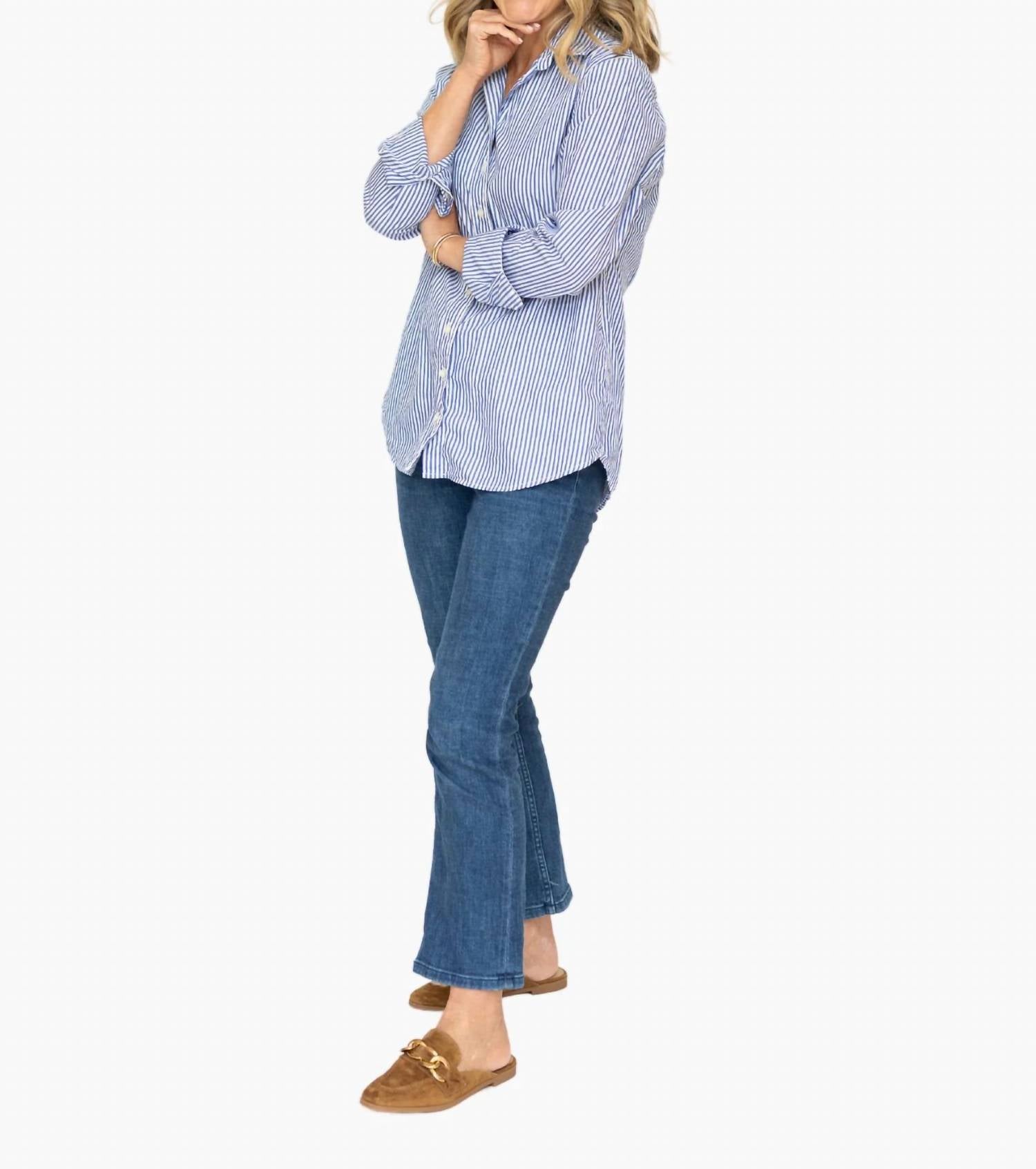 The Shirt - Boyfriend Button-Up Shirt