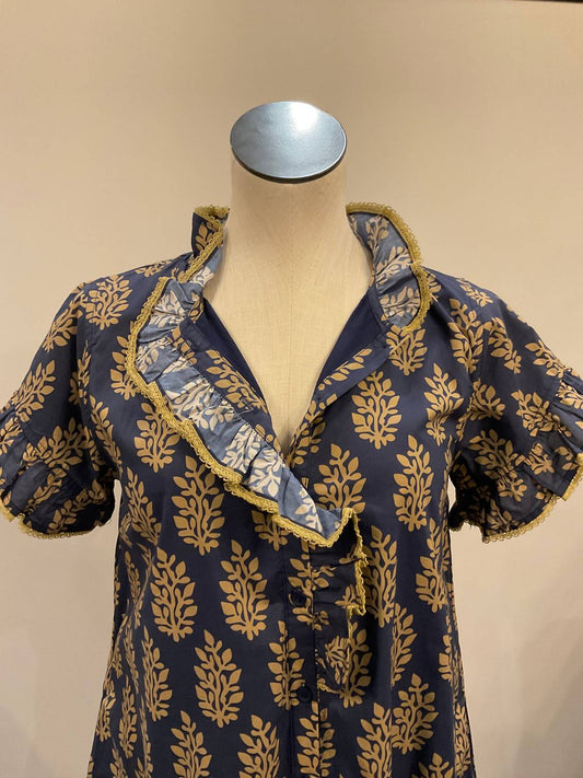 Entro - Women's Flutter Sleeve Mini Dress