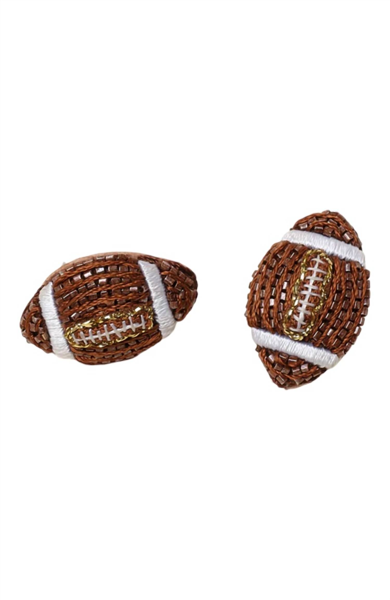 Mignonne Gavigan - Women's Football Stud Earrings