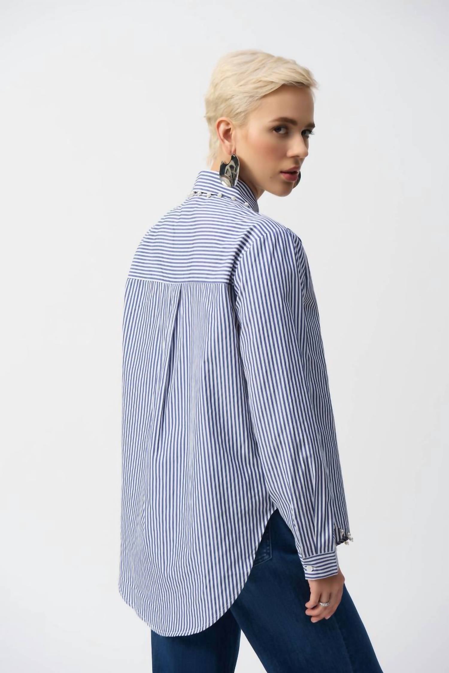 Joseph Ribkoff - Women's Casual Button Blouse