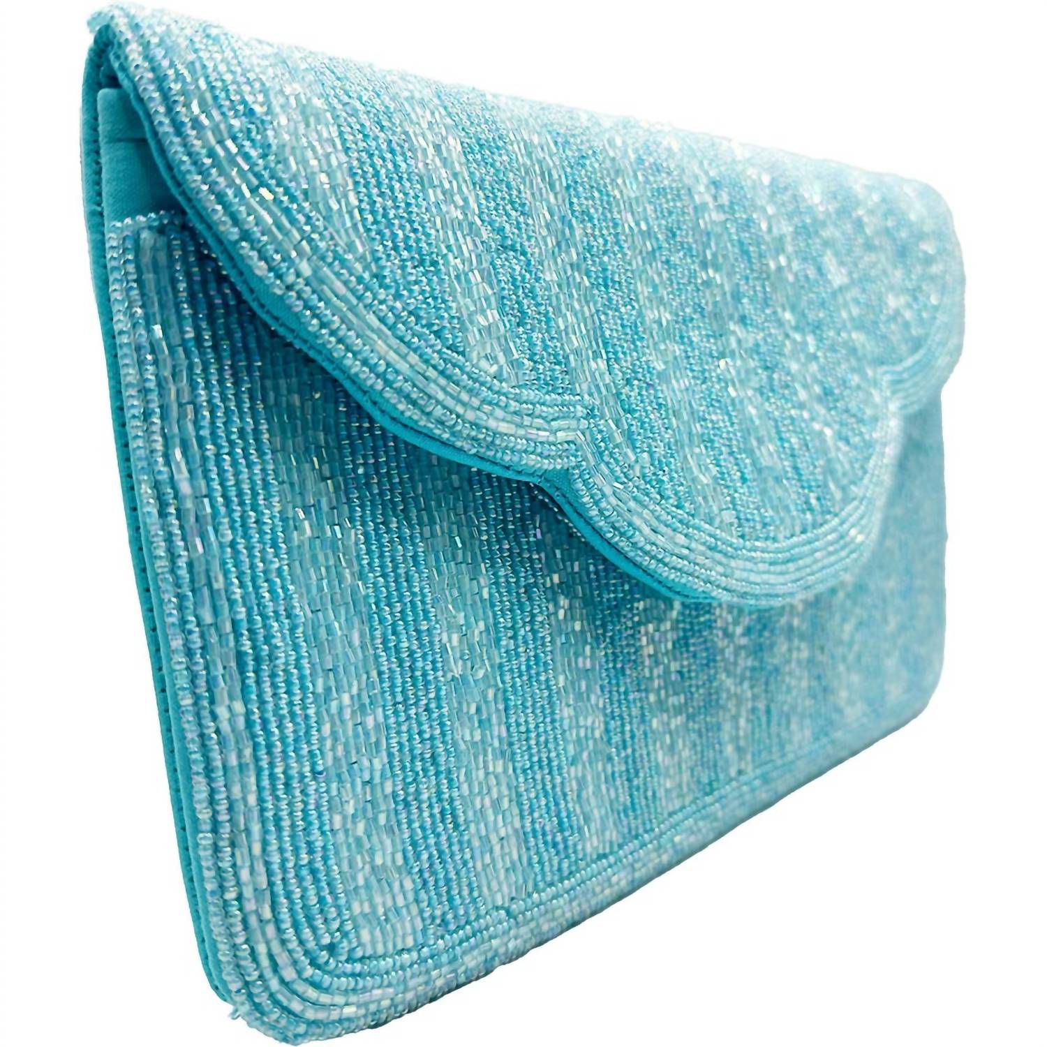 La Chic Designs - Women's Scalloped Clutch