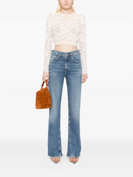 Agolde - Kick Mid Rise Boot Jean