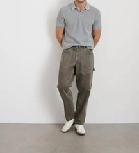 Alex Mill - Eastwood Cotton Linen Polo Shirt