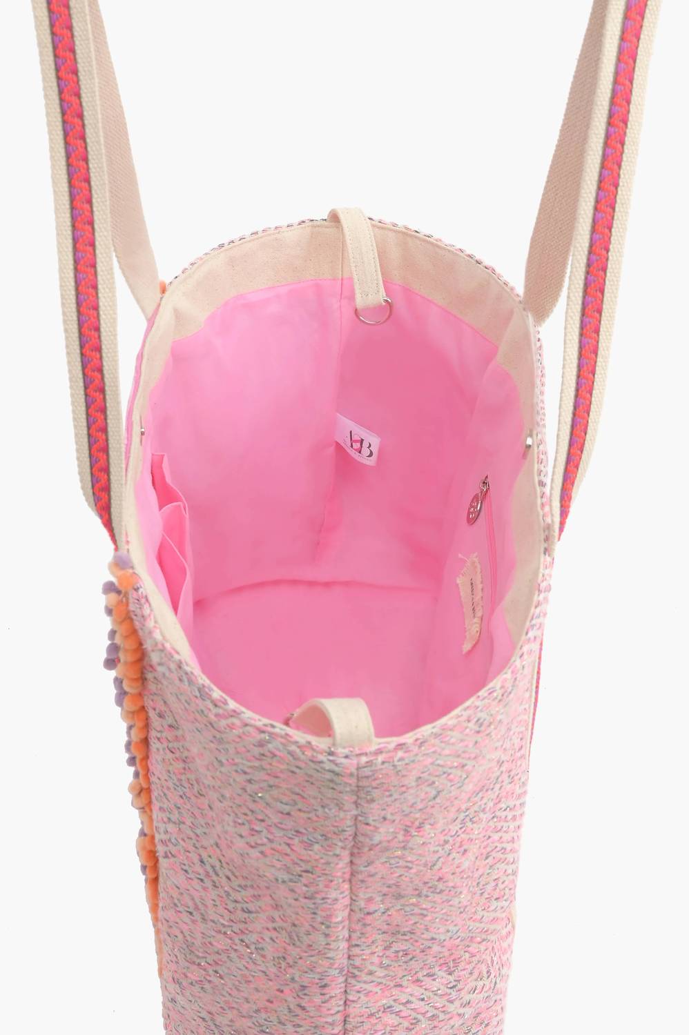 America & Beyond - Women's Ombre Embellished Tote