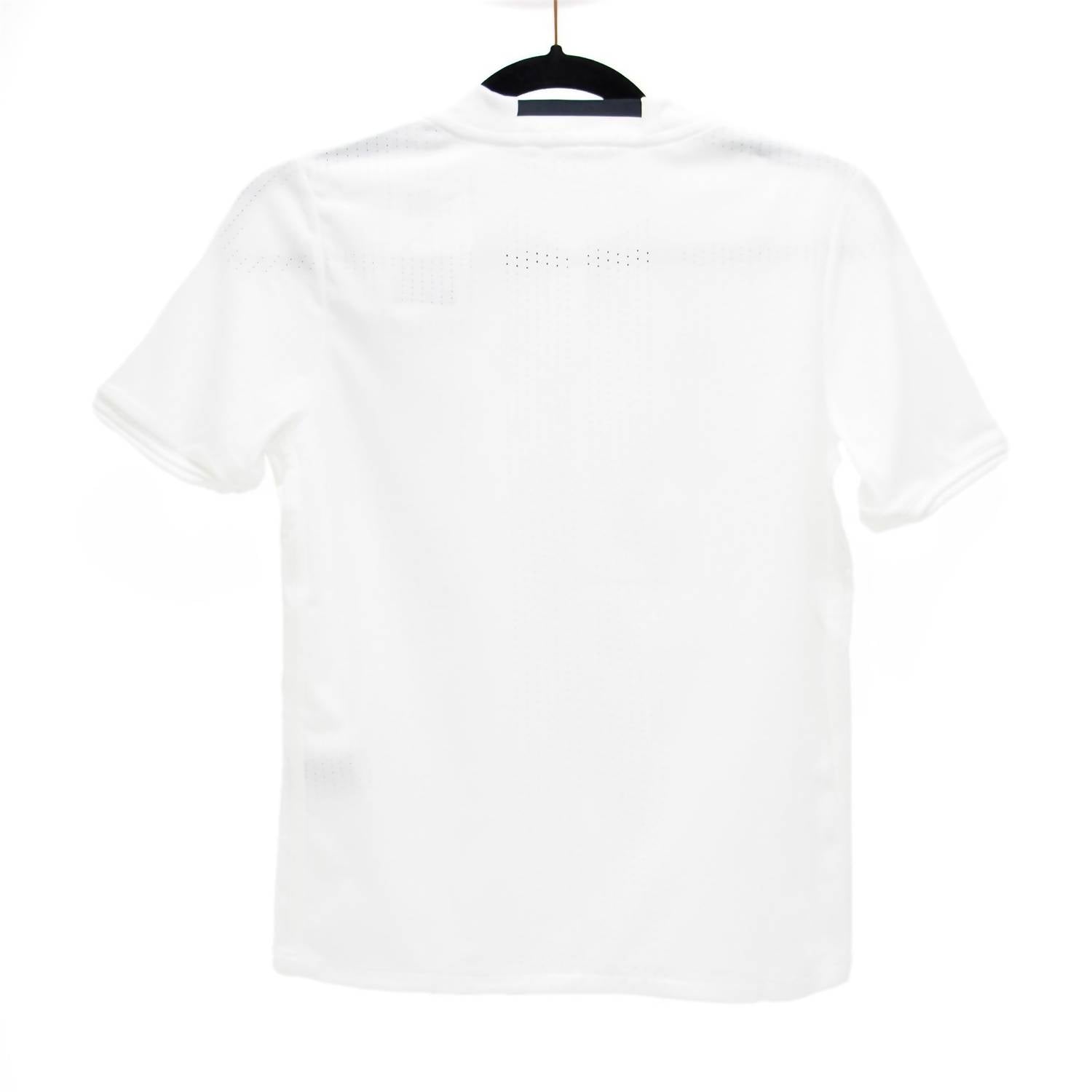adidas Boy's Condivo 16 Short Sleeve Jersey in white - kids' t-shirt - detail view