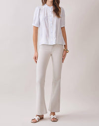 Tcec - Sunday Tea Button Top