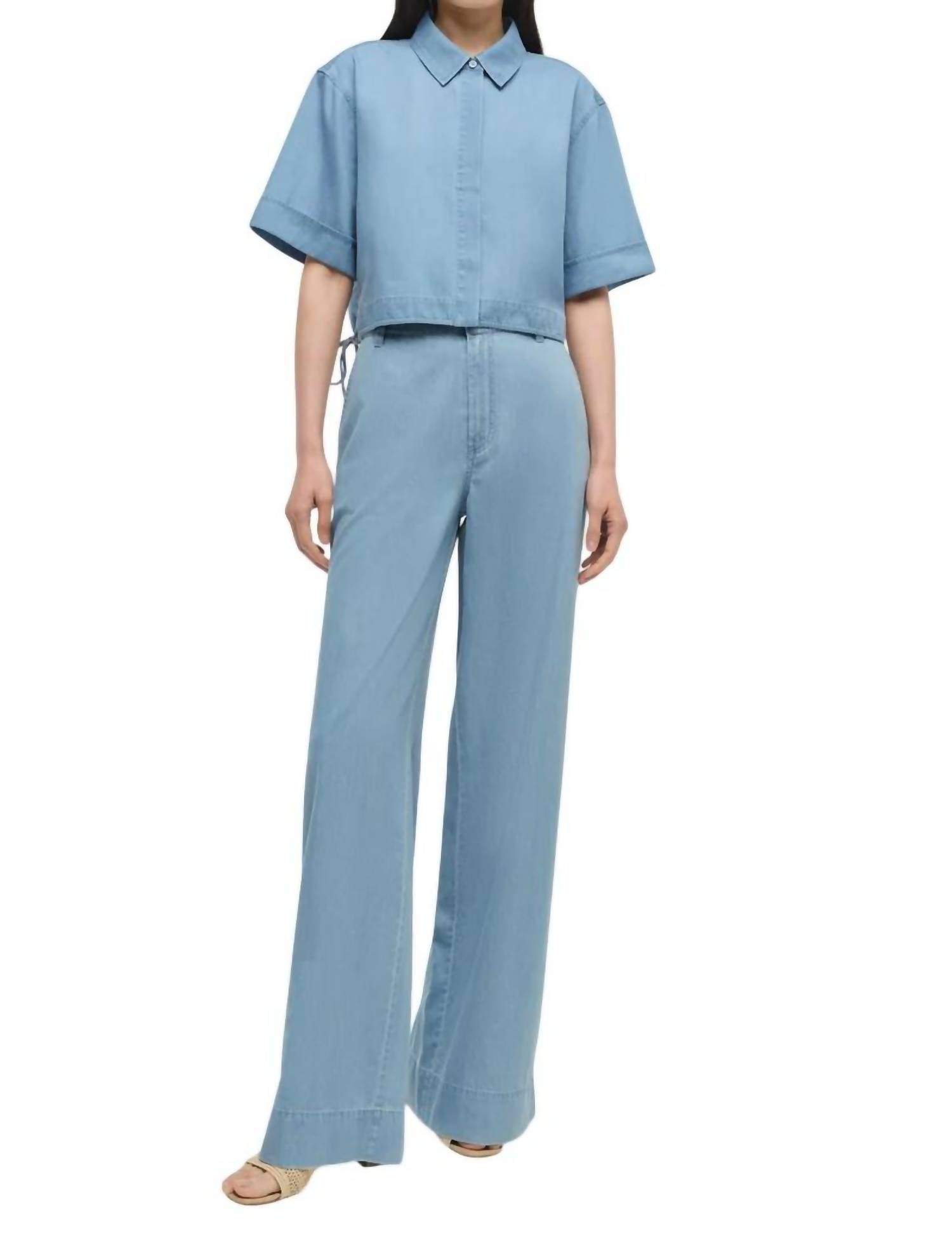 Jonathan Simkhai - Bishop Short Sleeve Top