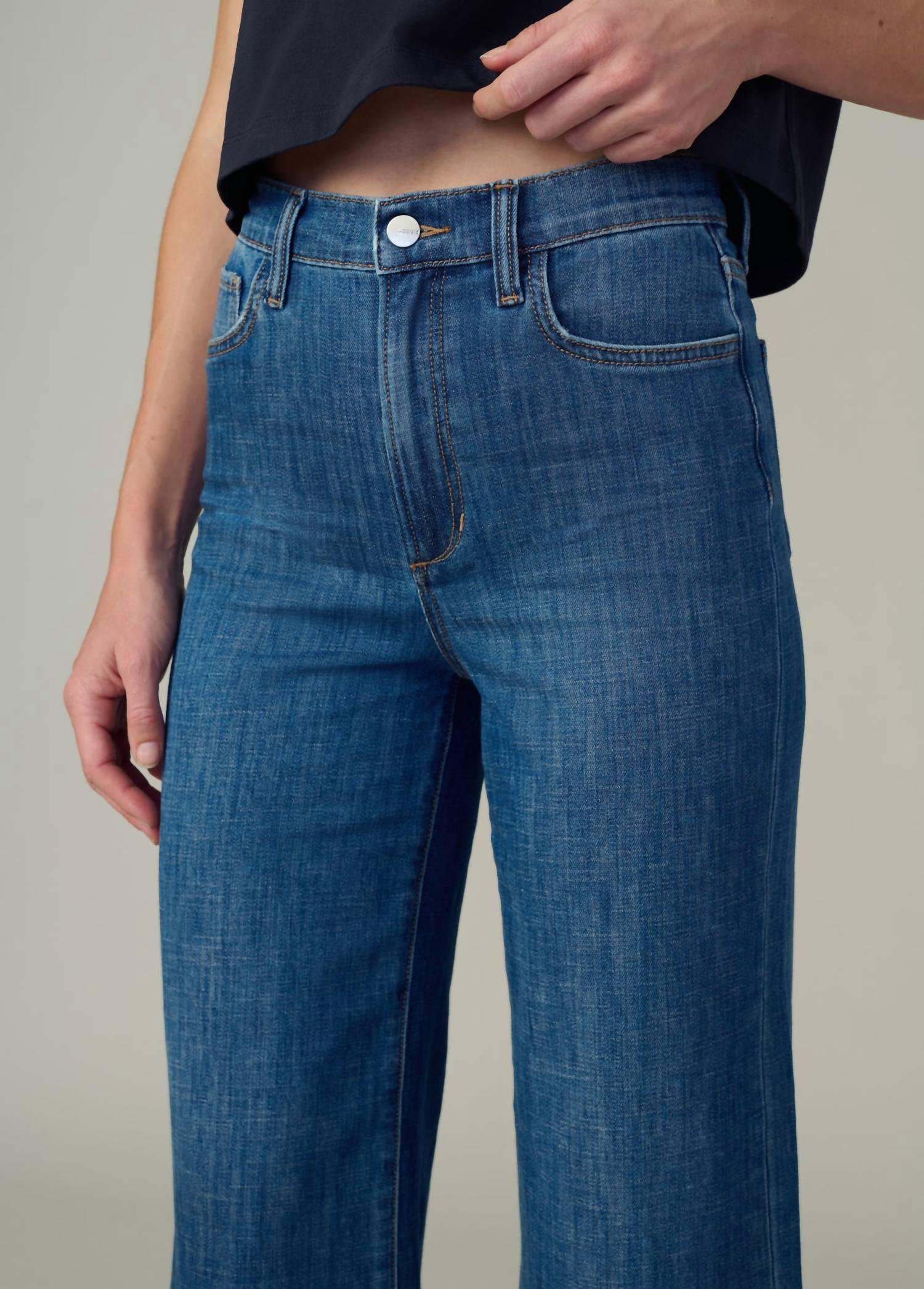 Joe'S Jeans - Mia High Rise Wide Leg Ankle Pant